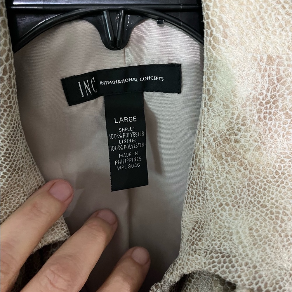 I-N-C Size Large Jacket - image 7